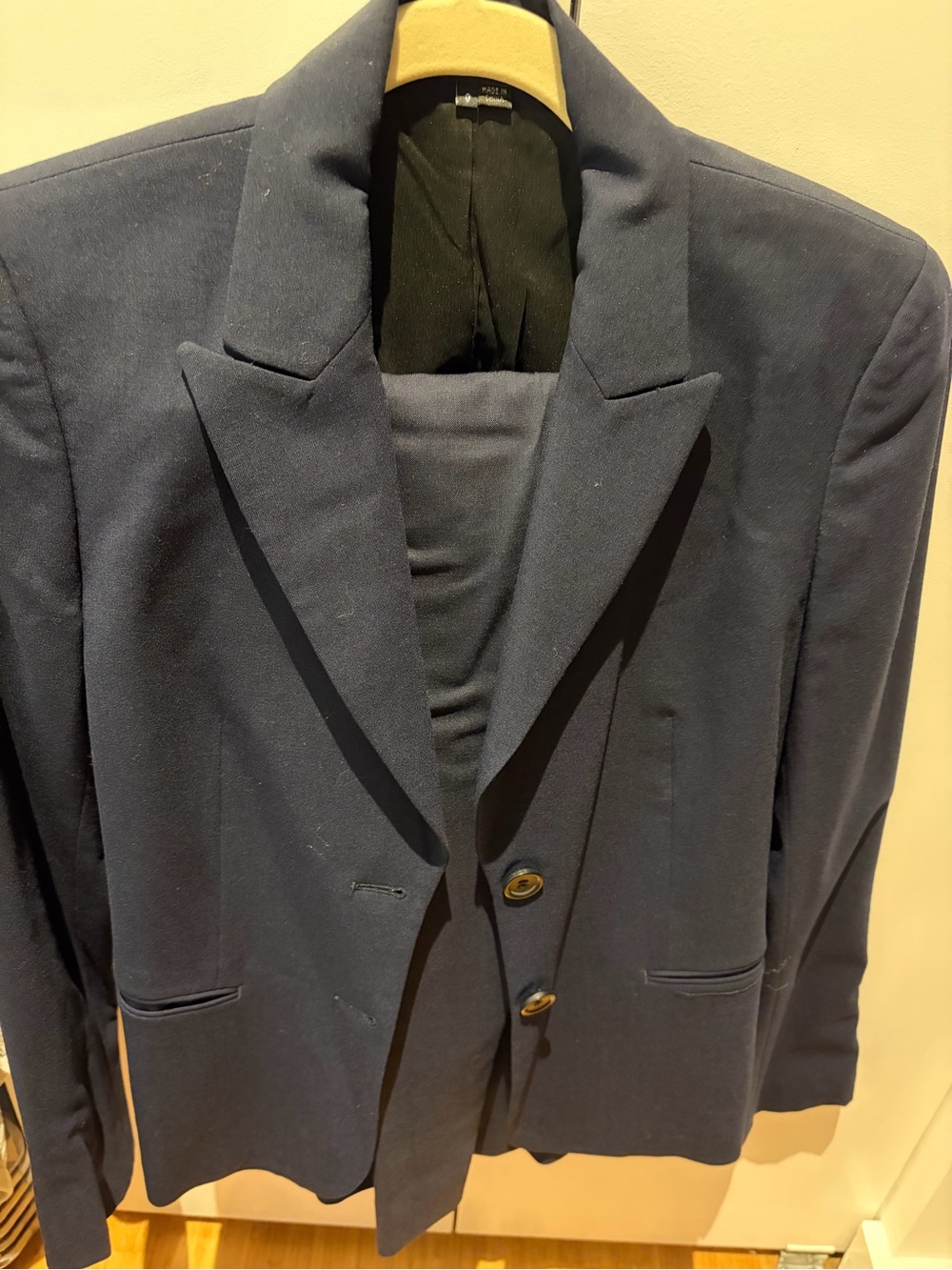 Theory Pant Suit Navy set Size 0